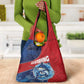 Afro-Dominicans Fishing Grocery Bag Master Baiter - African Pride