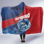 Afro-Dominicans Fishing Hooded Blanket Master Baiter - African Pride