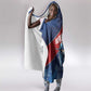 Afro-Dominicans Fishing Hooded Blanket Master Baiter - African Pride