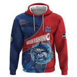 Afro-Dominicans Fishing Hoodie Master Baiter - African Pride