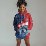 Afro-Dominicans Fishing Hoodie Dress Master Baiter - African Pride