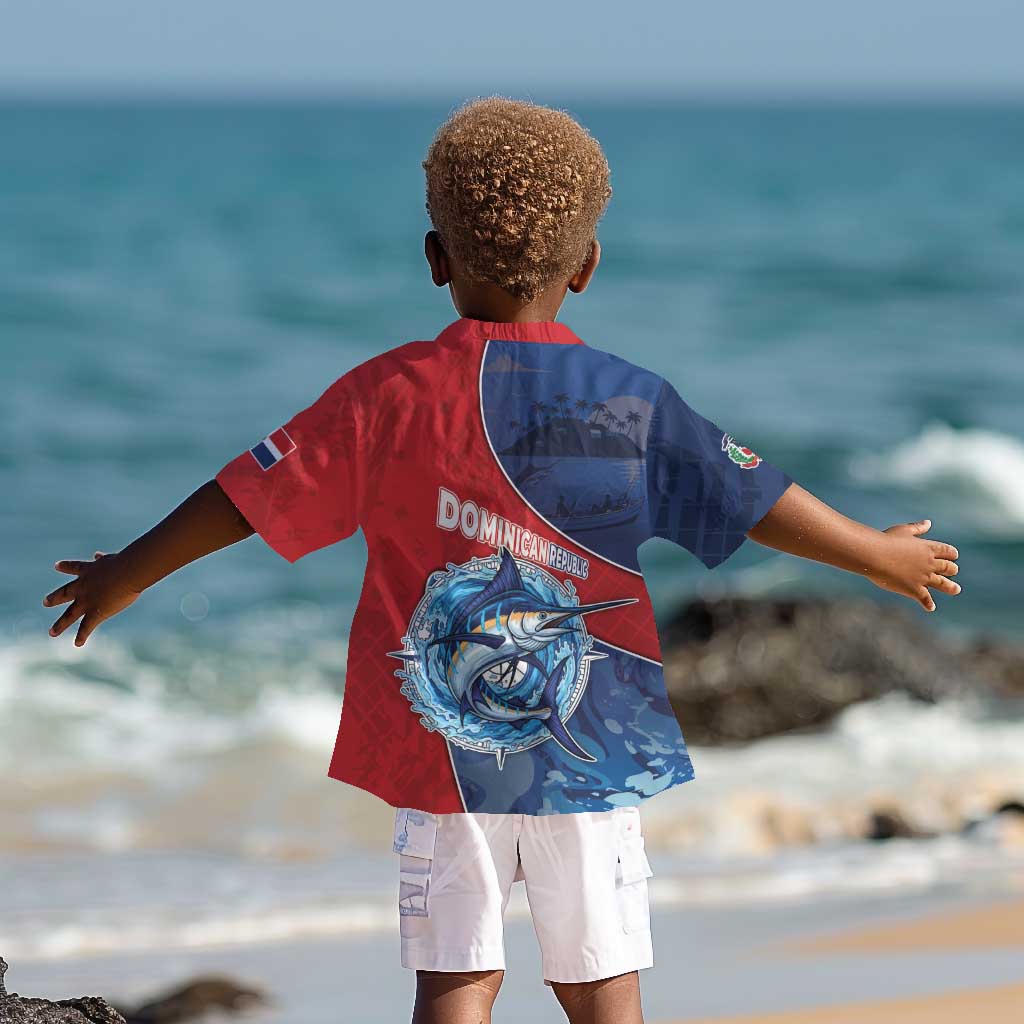 Afro-Dominicans Fishing Kid Hawaiian Shirt Master Baiter DT05