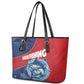 Afro-Dominicans Fishing Leather Tote Bag Master Baiter - African Pride