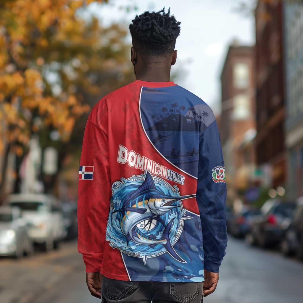 Afro-Dominicans Fishing Long Sleeve Shirt Master Baiter - African Pride