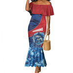 Afro-Dominicans Fishing Mermaid Dress Master Baiter DT05