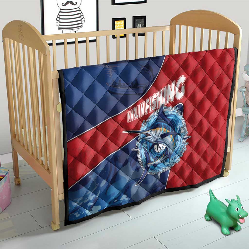 Afro-Dominicans Fishing Quilt Master Baiter - African Pride
