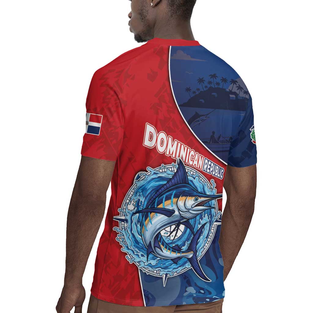 Afro-Dominicans Fishing Rugby Jersey Master Baiter DT05