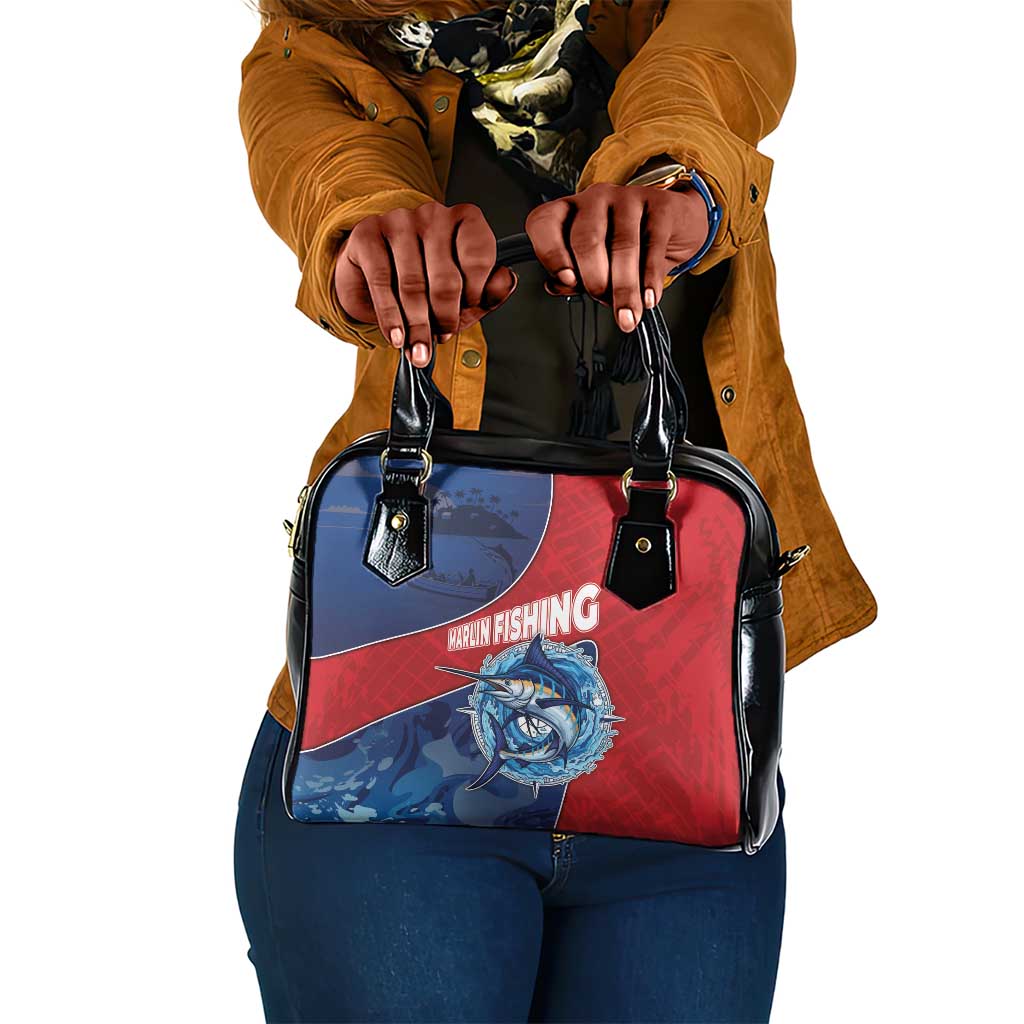 Afro-Dominicans Fishing Shoulder Handbag Master Baiter - African Pride