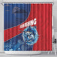 Afro-Dominicans Fishing Shower Curtain Master Baiter - African Pride