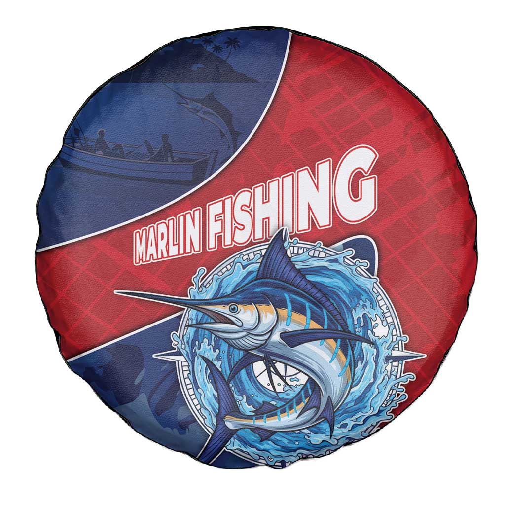 Afro-Dominicans Fishing Spare Tire Cover Master Baiter - African Pride