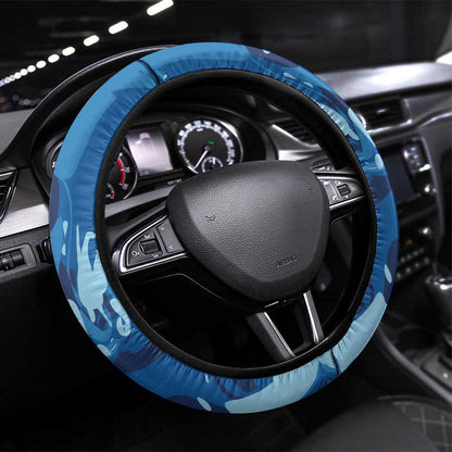 Afro-Dominicans Fishing Steering Wheel Cover Master Baiter - African Pride