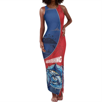 Afro-Dominicans Fishing Tank Maxi Dress Master Baiter - African Pride