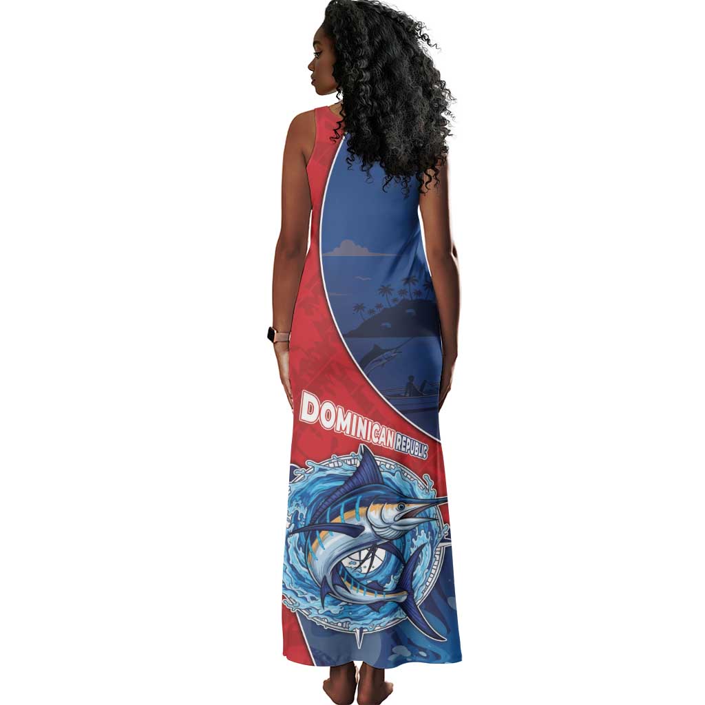 Afro-Dominicans Fishing Tank Maxi Dress Master Baiter - African Pride