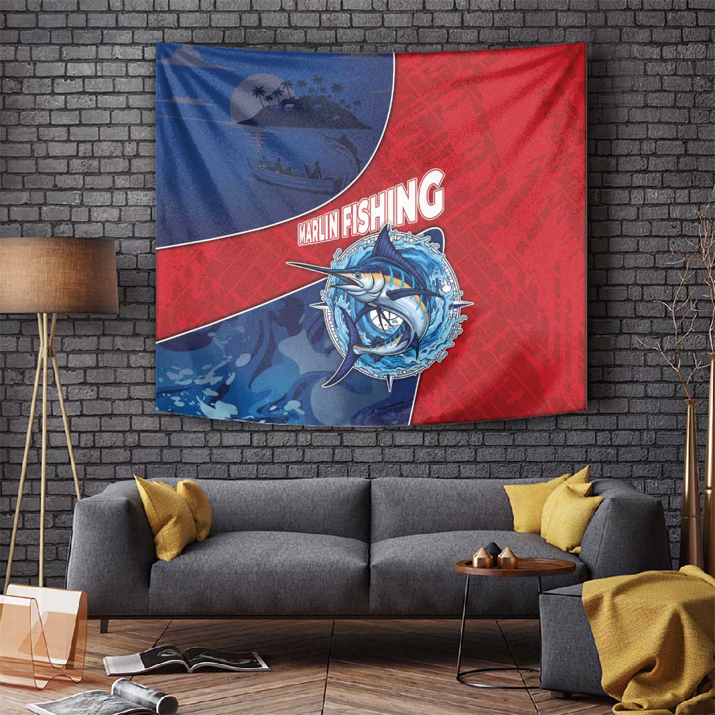 Afro-Dominicans Fishing Tapestry Master Baiter - African Pride