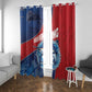 Afro-Dominicans Fishing Window Curtain Master Baiter - African Pride