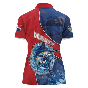 Afro-Dominicans Fishing Women Polo Shirt Master Baiter DT05
