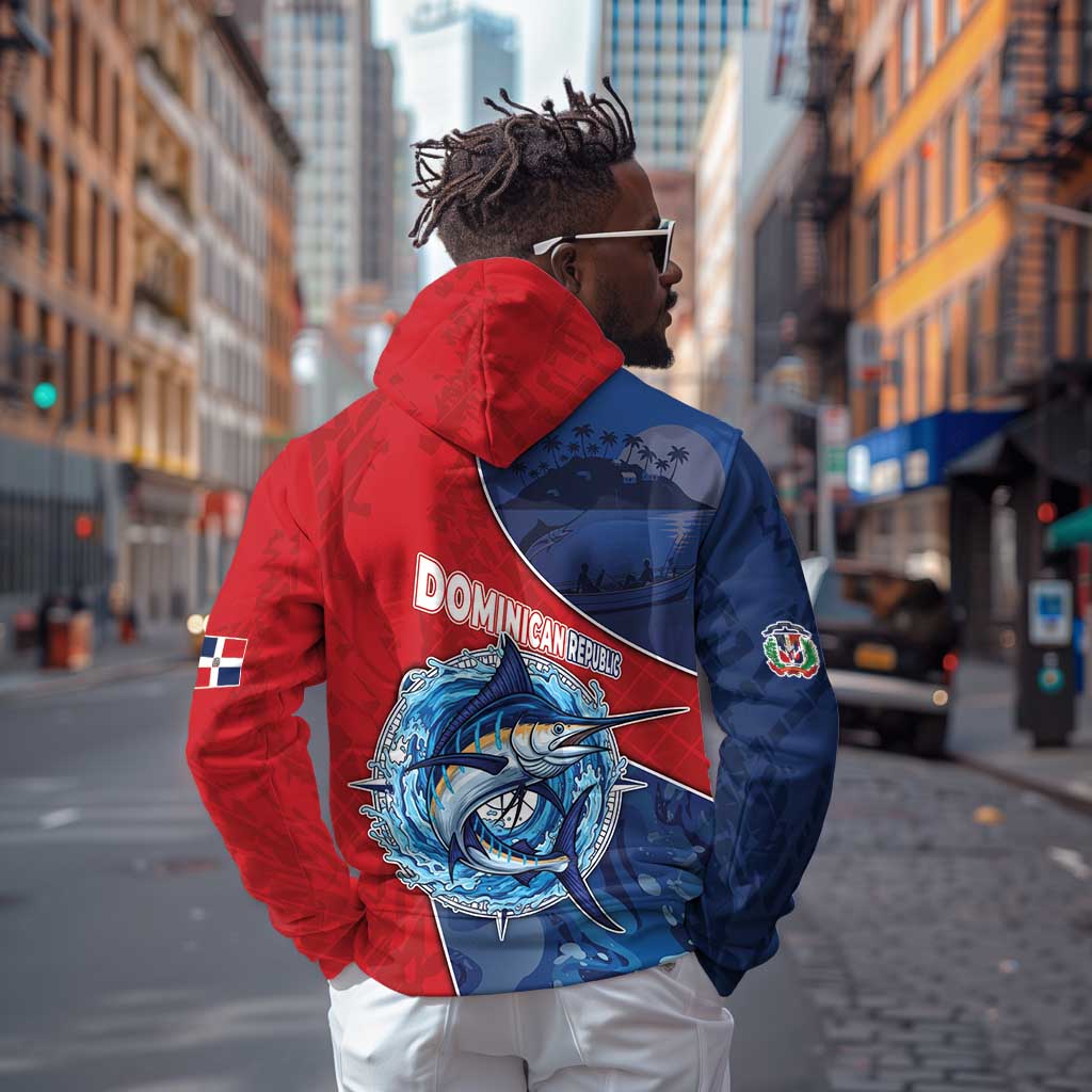 Afro-Dominicans Fishing Zip Hoodie Master Baiter - African Pride