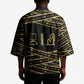 Egyptian God Ptah Kimono Gold Mummy Wrap Hieroglyphics Patterns