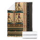 Egyptian God Ra Blanket Ancient Mythology Solar Barque Falcon