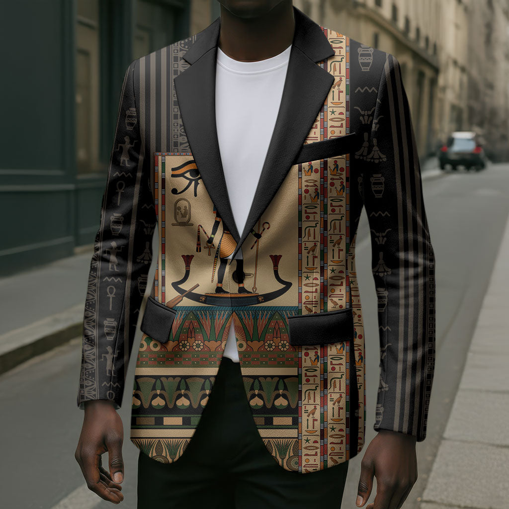 Egyptian God Ra Blazer Ancient Mythology Solar Barque Falcon