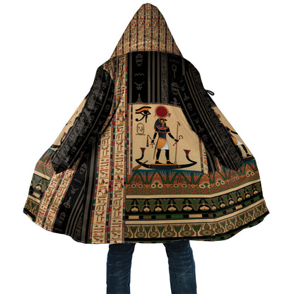 Egyptian God Ra Cloak Ancient Mythology Solar Barque Falcon