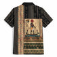 Egyptian God Ra Hawaiian Shirt Ancient Mythology Solar Barque Falcon