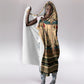 Egyptian God Ra Hooded Blanket Ancient Mythology Solar Barque Falcon