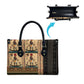 Egyptian God Ra Leather Bag Ancient Mythology Solar Barque Falcon