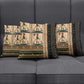 Egyptian God Ra Pillow Cover Ancient Mythology Solar Barque Falcon