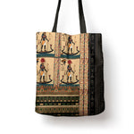 Egyptian God Ra Tote Bag Ancient Mythology Solar Barque Falcon