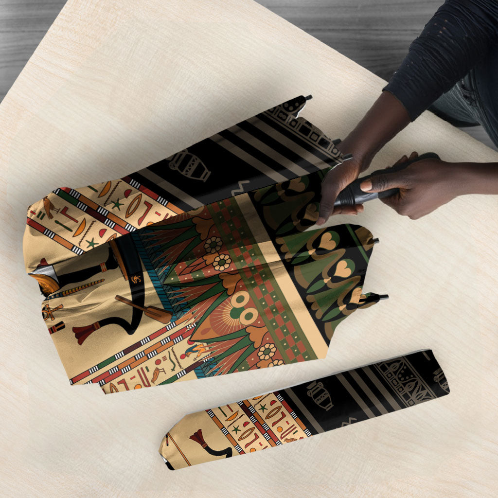 Egyptian God Ra Umbrella Ancient Mythology Solar Barque Falcon
