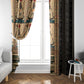 Egyptian God Ra Window Curtain Ancient Mythology Solar Barque Falcon