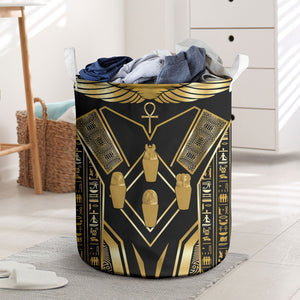 Egypt Canopic Jars Laundry Basket Ancient Mythology Four Sons of Horus