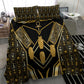 Egypt Canopic Jars Bedding Set Ancient Mythology Four Sons of Horus