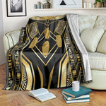 Egypt Canopic Jars Blanket Ancient Mythology Four Sons of Horus