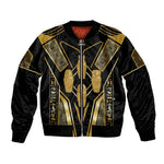 Egypt Canopic Jars Bomber Jacket Ancient Mythology Four Sons of Horus