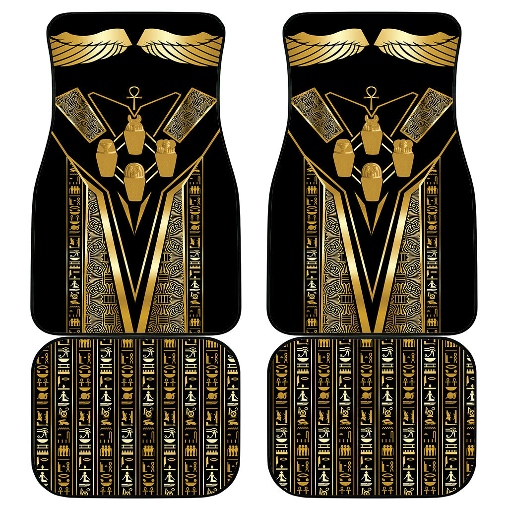 Egypt Canopic Jars Car Mats Ancient Mythology Four Sons of Horus