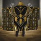 Egypt Canopic Jars Hooded Blanket Ancient Mythology Four Sons of Horus