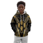 Egypt Canopic Jars Kid Hoodie Ancient Mythology Four Sons of Horus