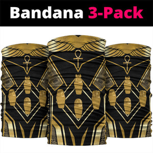 Egypt Canopic Jars Neck Gaiter Ancient Mythology Four Sons of Horus