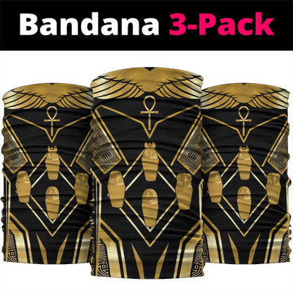 Egypt Canopic Jars Neck Gaiter Ancient Mythology Four Sons of Horus