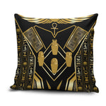 Egypt Canopic Jars Pillow Cover Ancient Mythology Four Sons of Horus