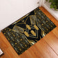 Egypt Canopic Jars Rubber Doormat Ancient Mythology Four Sons of Horus