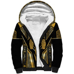 Egypt Canopic Jars Sherpa Hoodie Ancient Mythology Four Sons of Horus