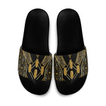 Egypt Canopic Jars Slide Sandals Ancient Mythology Four Sons of Horus