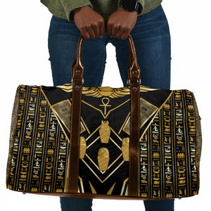 Egypt Canopic Jars Travel Bag Ancient Mythology Four Sons of Horus