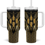 Egypt Canopic Jars Tumbler With Handle Ancient Mythology Four Sons of Horus