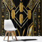 Egypt Canopic Jars Window Curtain Ancient Mythology Four Sons of Horus