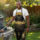 Egypt Winged Sun Apron Ancient Mythology Golden Ankh