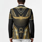 Egypt Winged Sun Blazer Ancient Mythology Golden Ankh